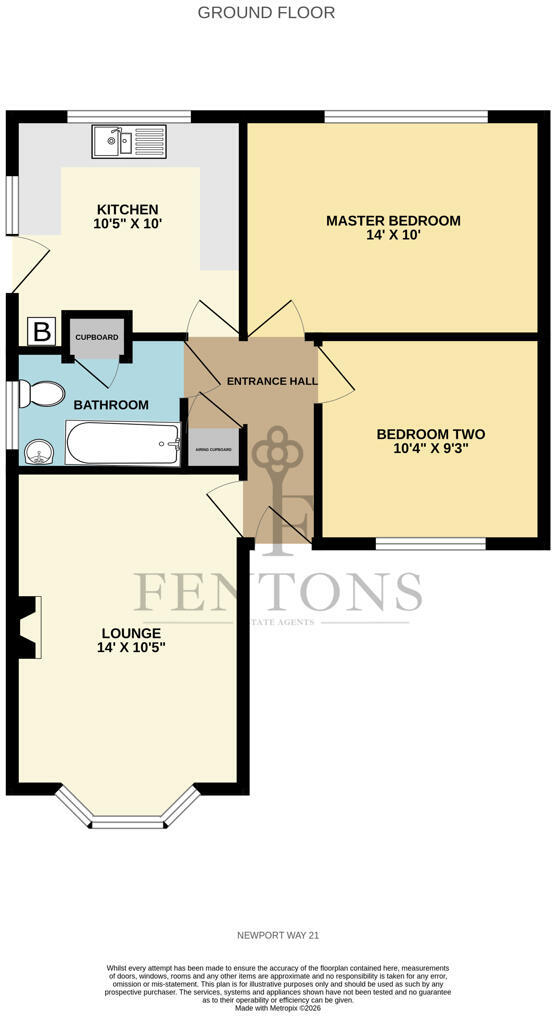 Newport Way, Frinton-on-Sea floorplan