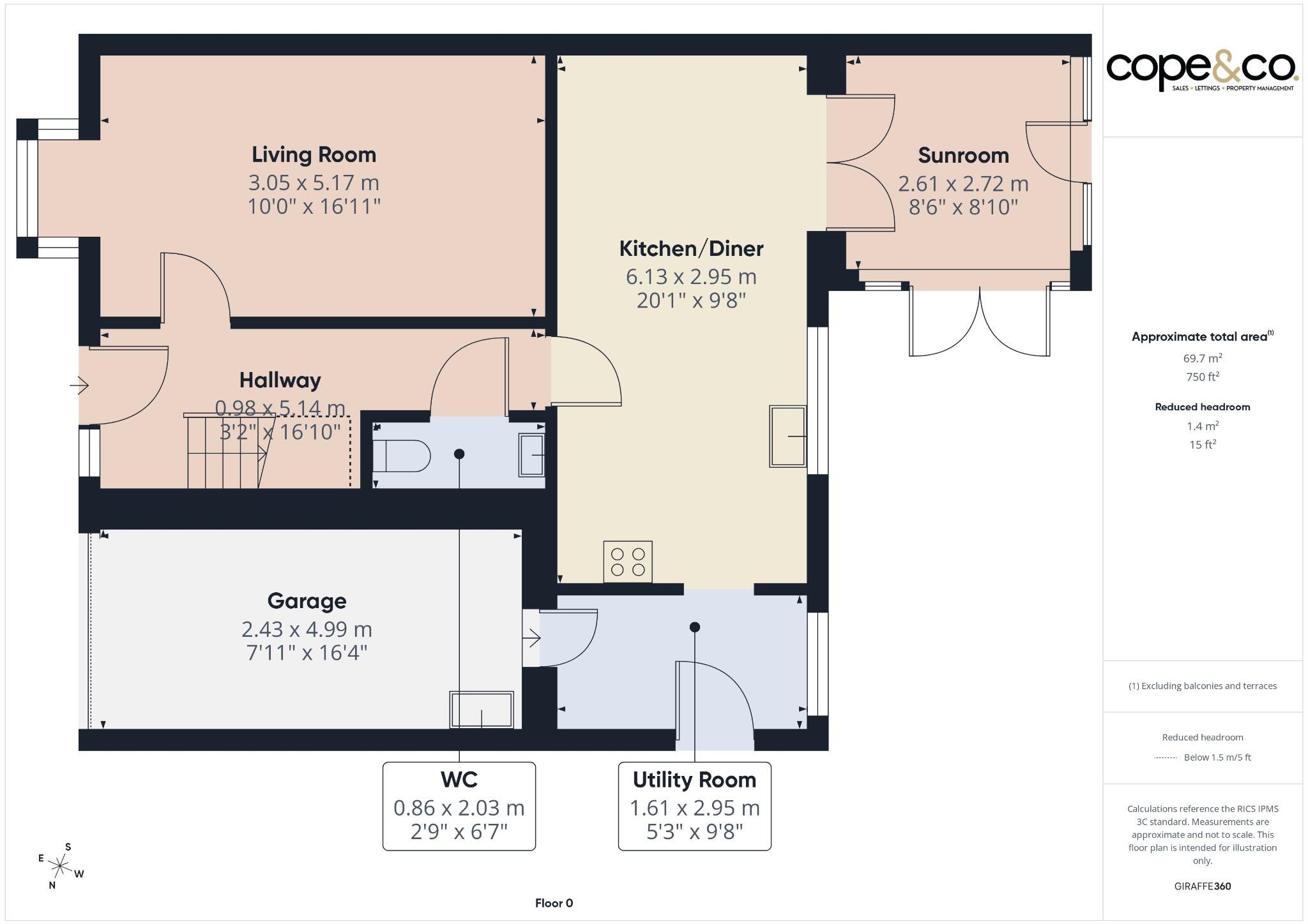 Belfry Way, Ripley, Derbyshire, DE5 3TT floorplan