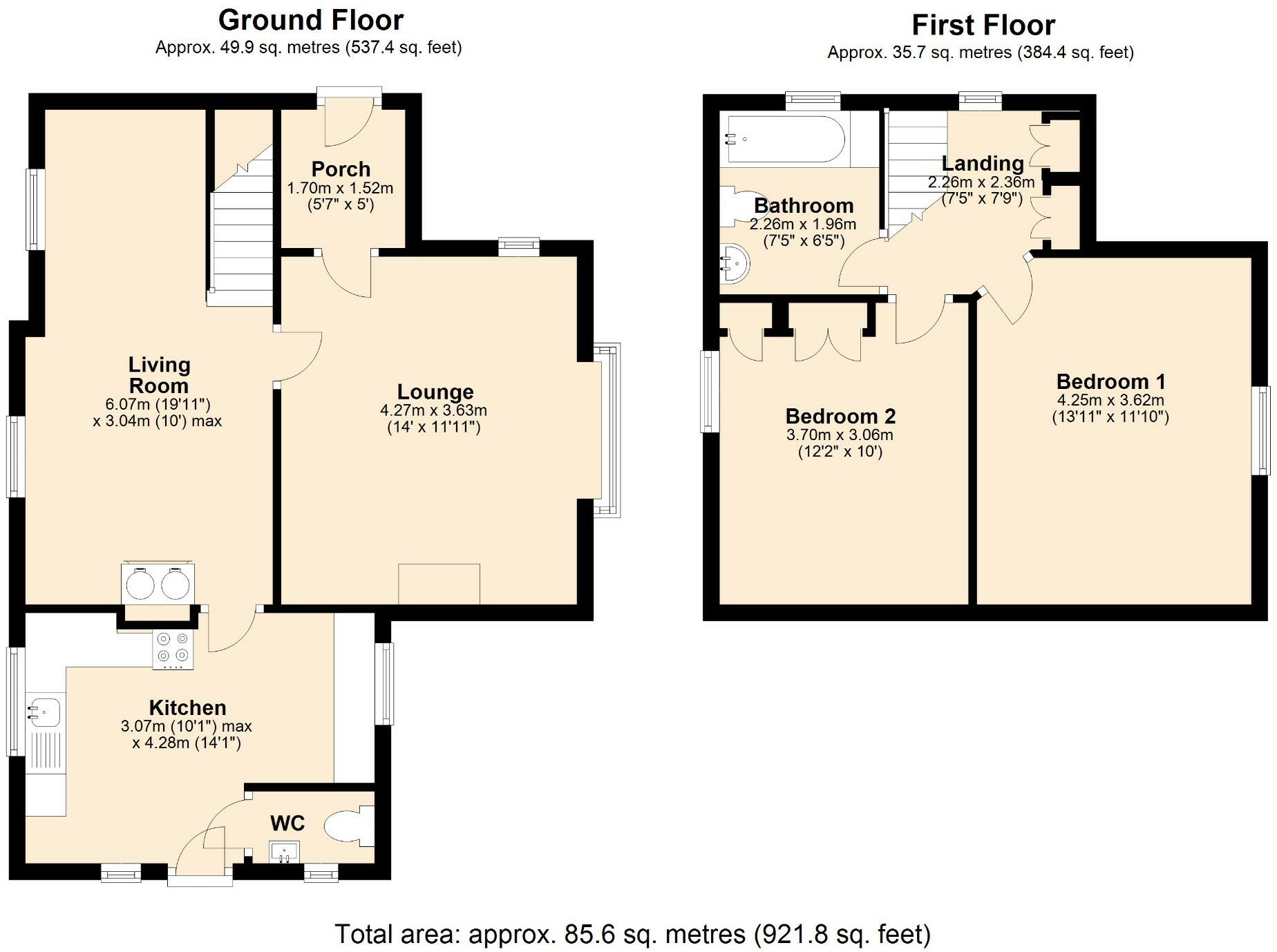 Cropwell Road, Cropwell Butler floorplan