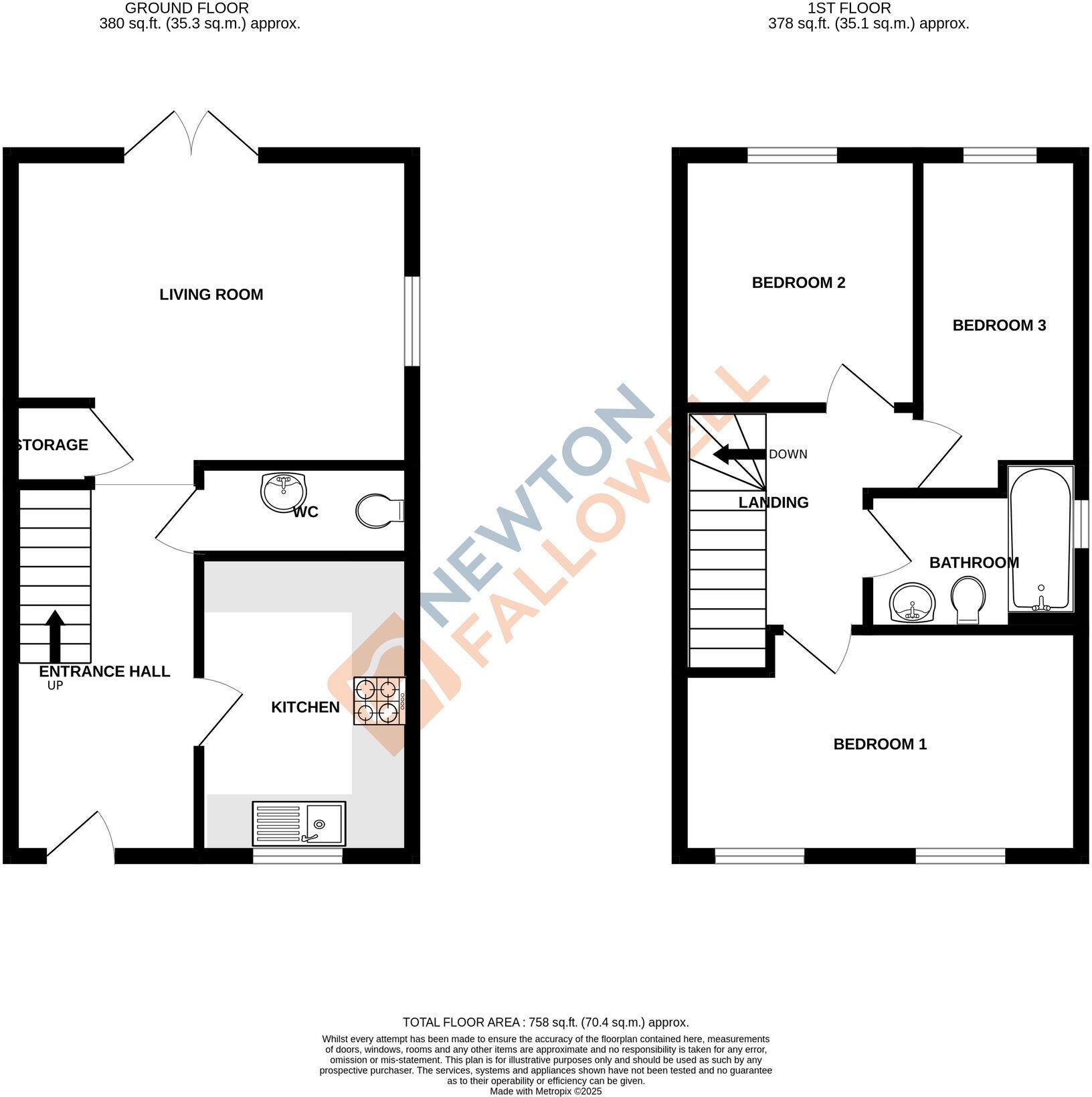 St. Marys Avenue, Wittering, PE8 floorplan