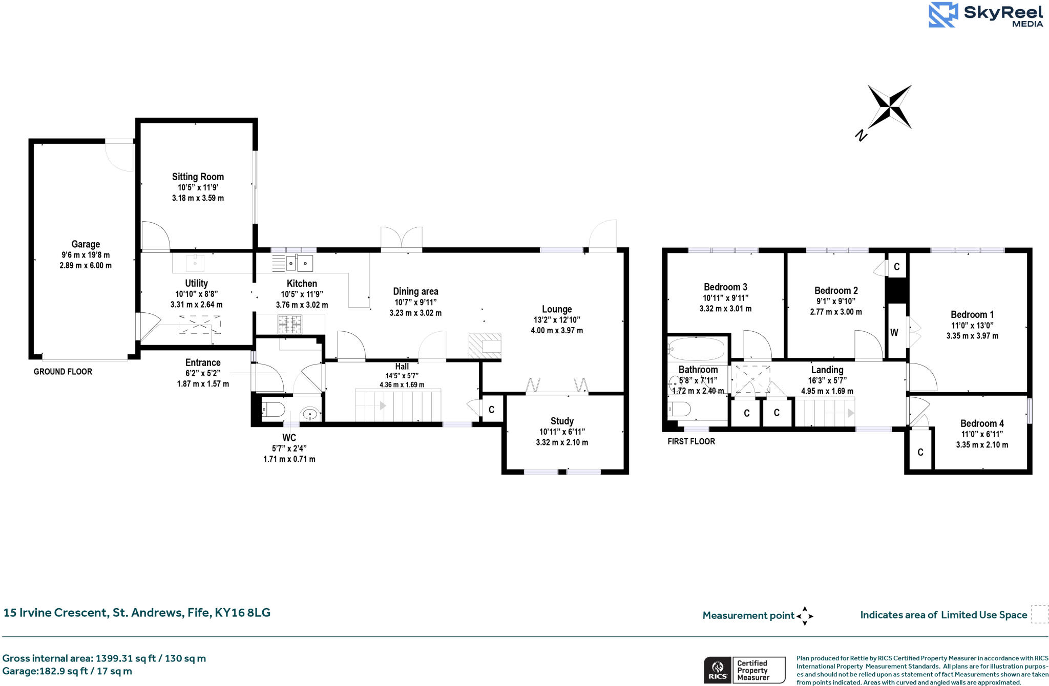 15, Irvine Crescent, St. Andrews, Fife floorplan