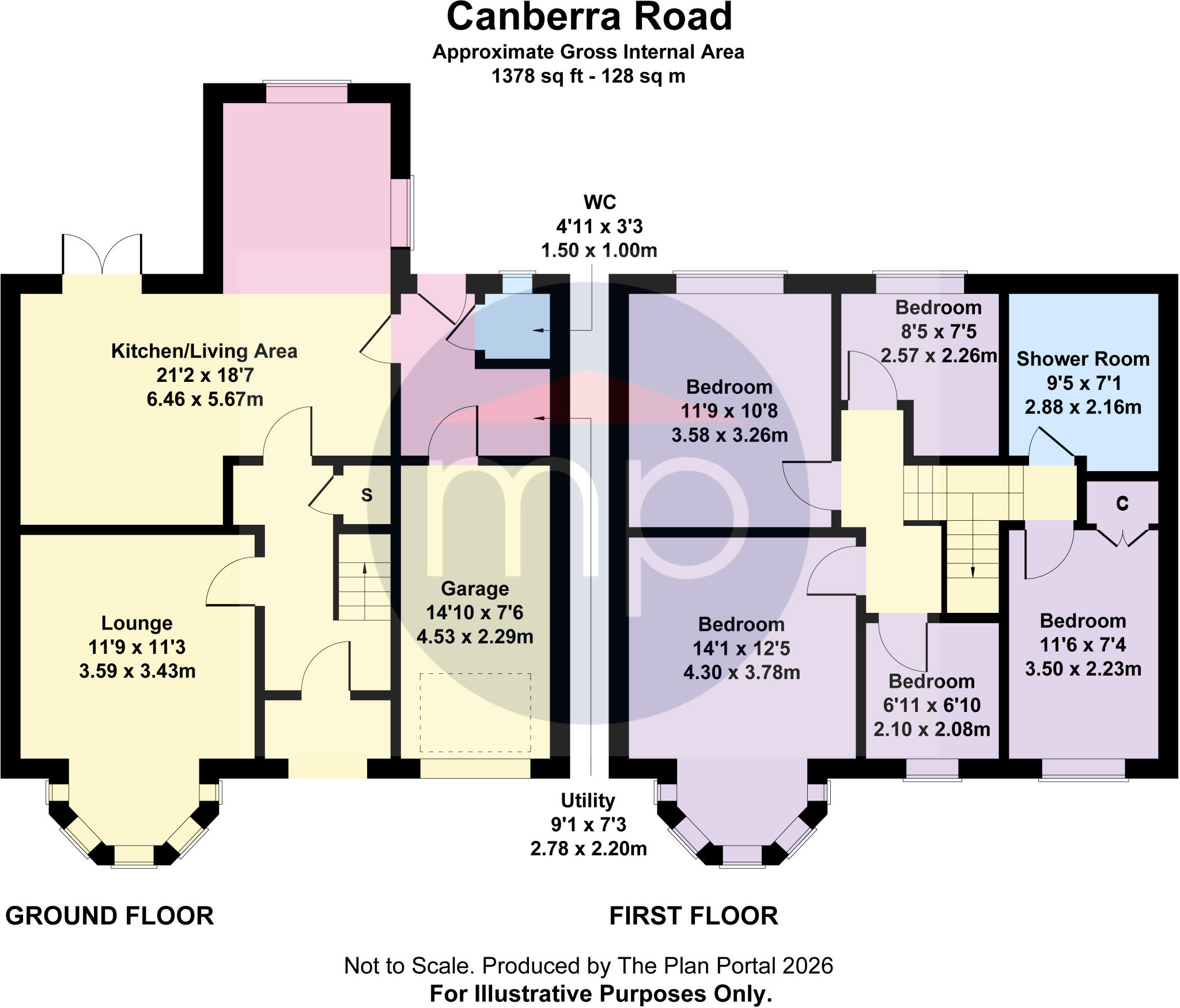 Canberra Road, Marton floorplan