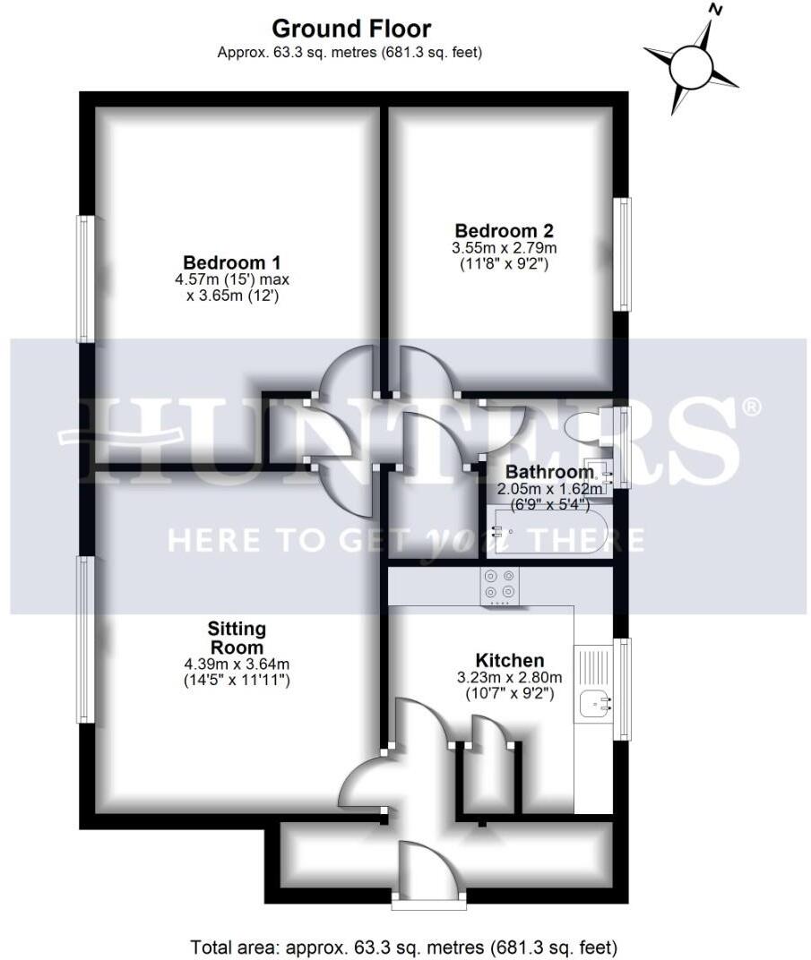 Waterbridge Road, Bristol floorplan
