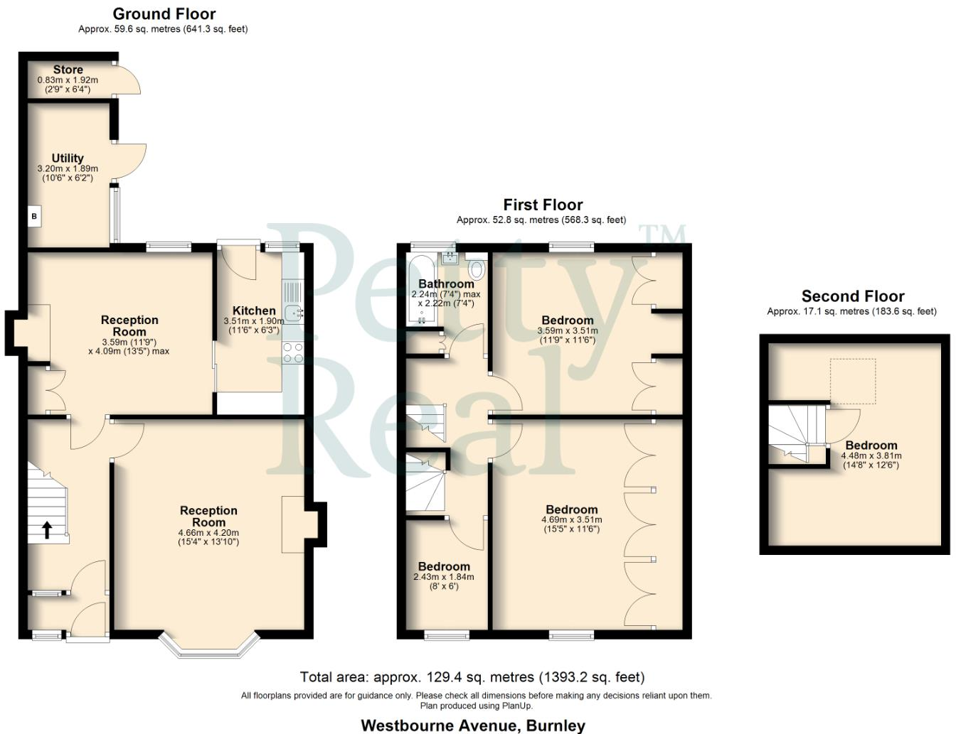Westbourne Avenue, Burnley floorplan