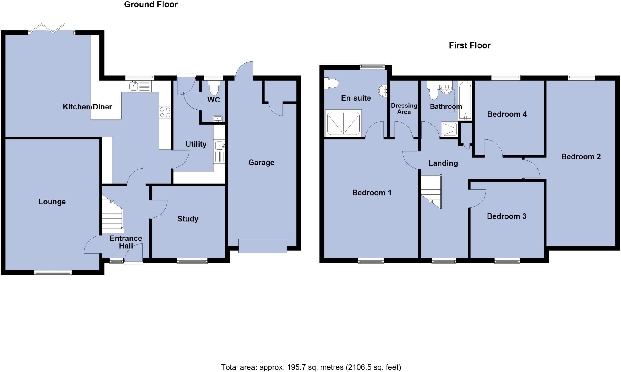 Parkside, Manea, March, Cambs., PE15 0FX floorplan