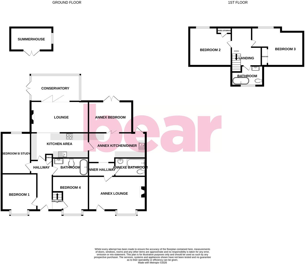 * ANNEX BUNGALOW ATTACHED * Bonchurch Avenue, Leigh-on-Sea floorplan