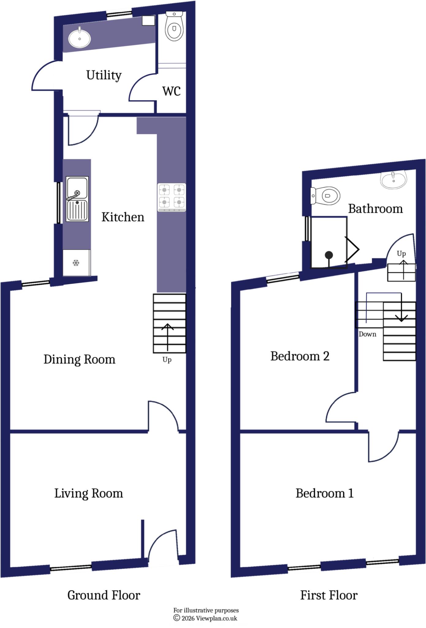Salop Place, Penarth floorplan