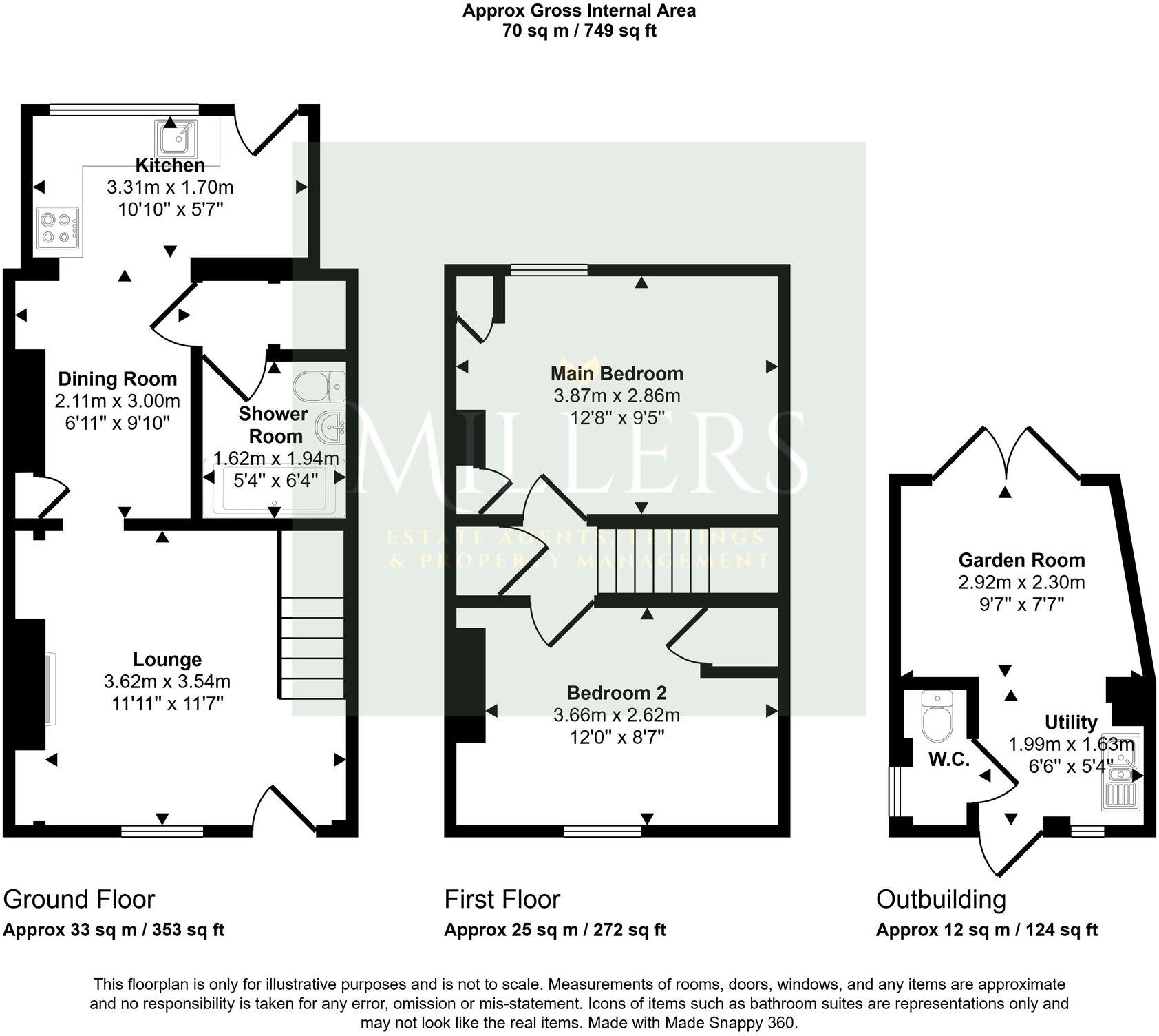 Jubilee Lane, Cromer, NR27 floorplan
