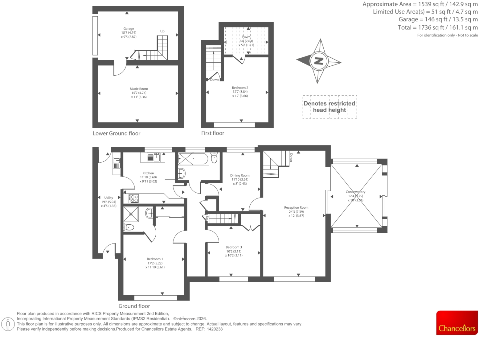 Carisbrooke Avenue, High Wycombe floorplan
