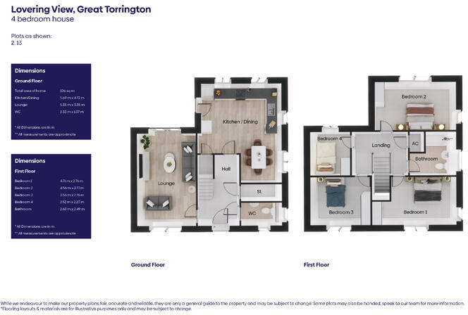 Fowler Drive
Torrington
Devon
EX38 7DZ floorplan
