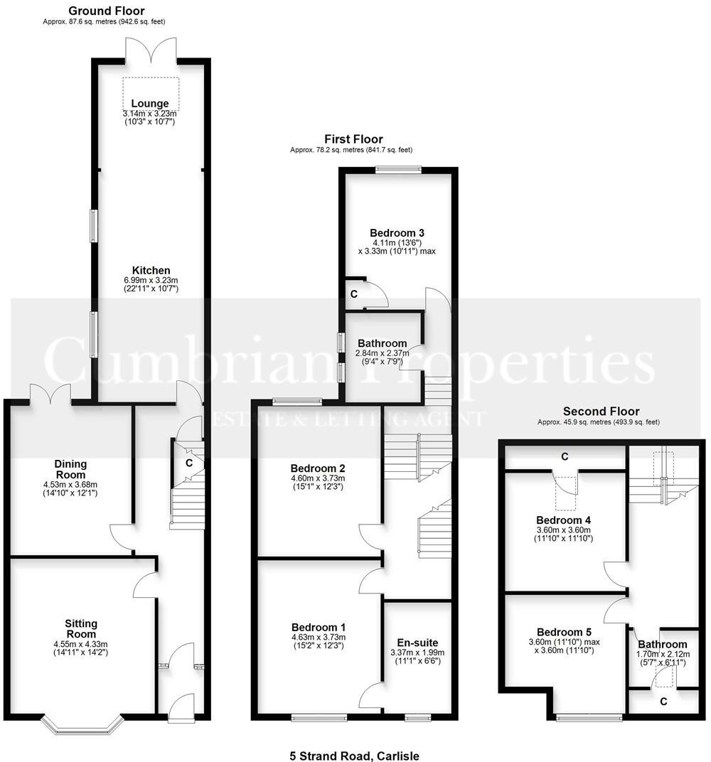 Strand Road, Carlisle floorplan