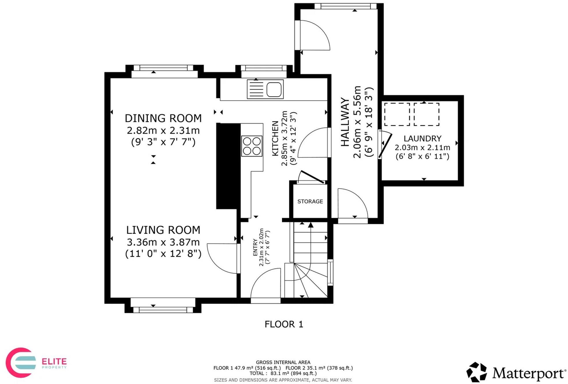 Springfield Avenue, Hatfield, DN7 floorplan