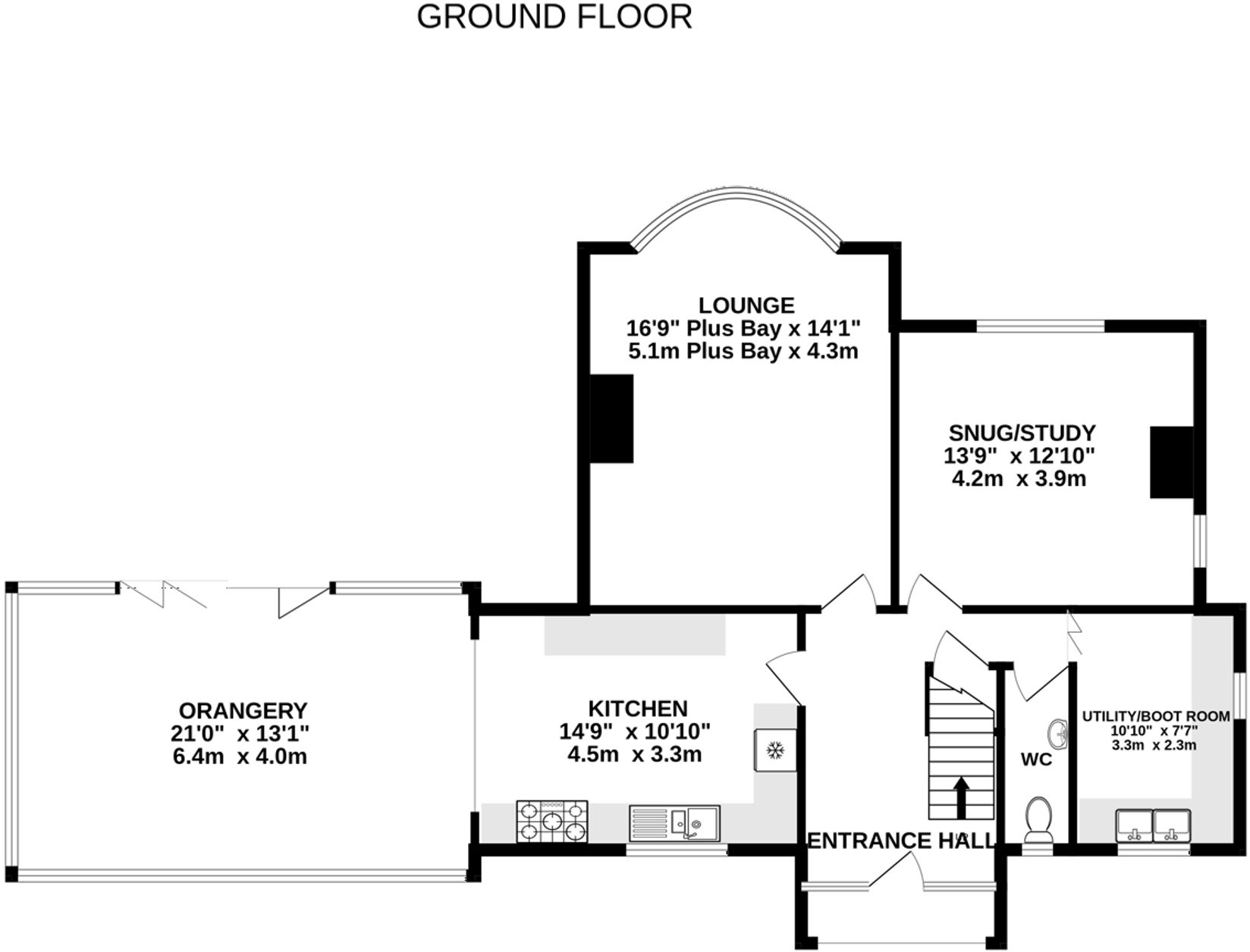 Woodgate, Rothley, LE7 floorplan