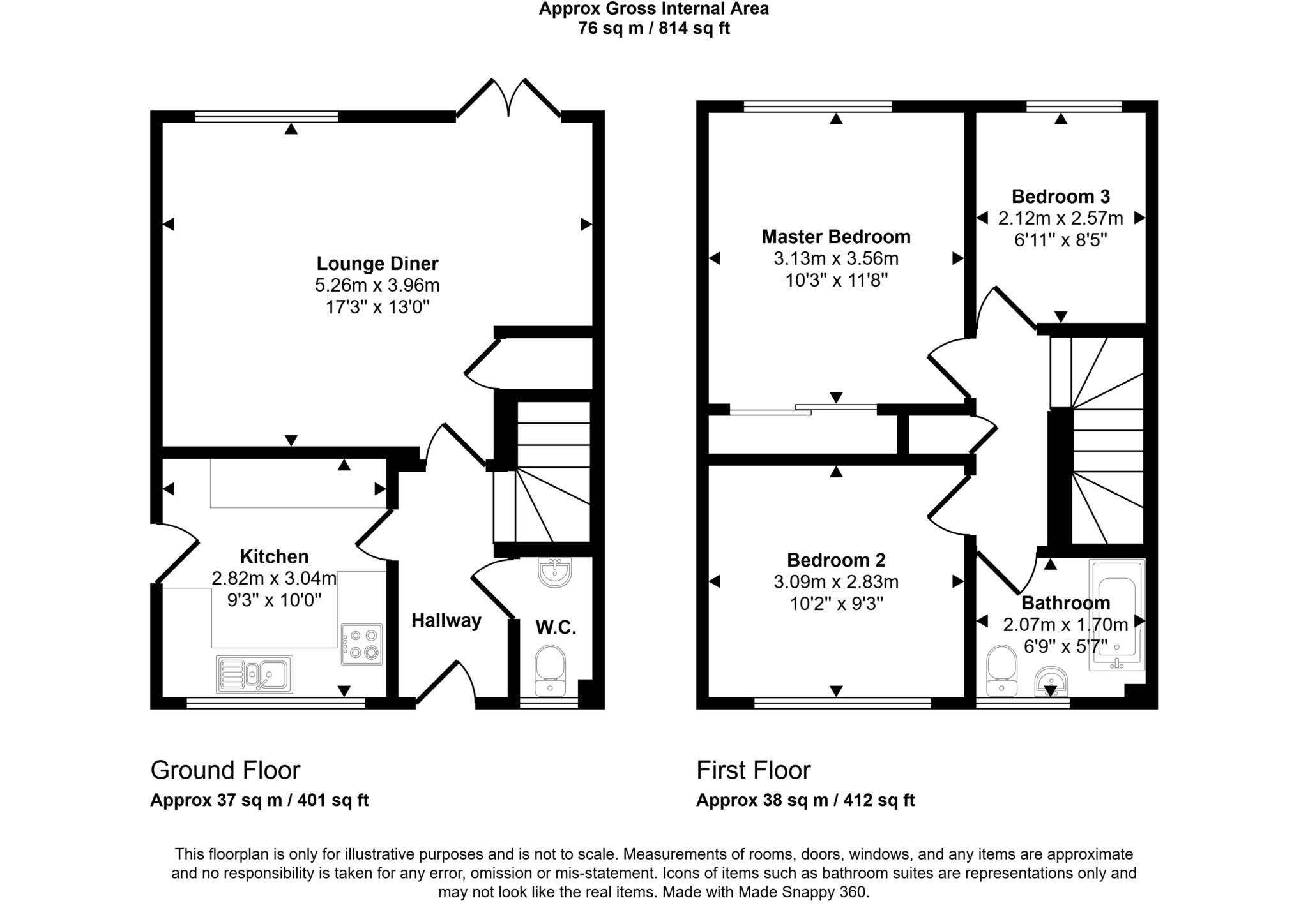 Braemore Road, Stewarton floorplan