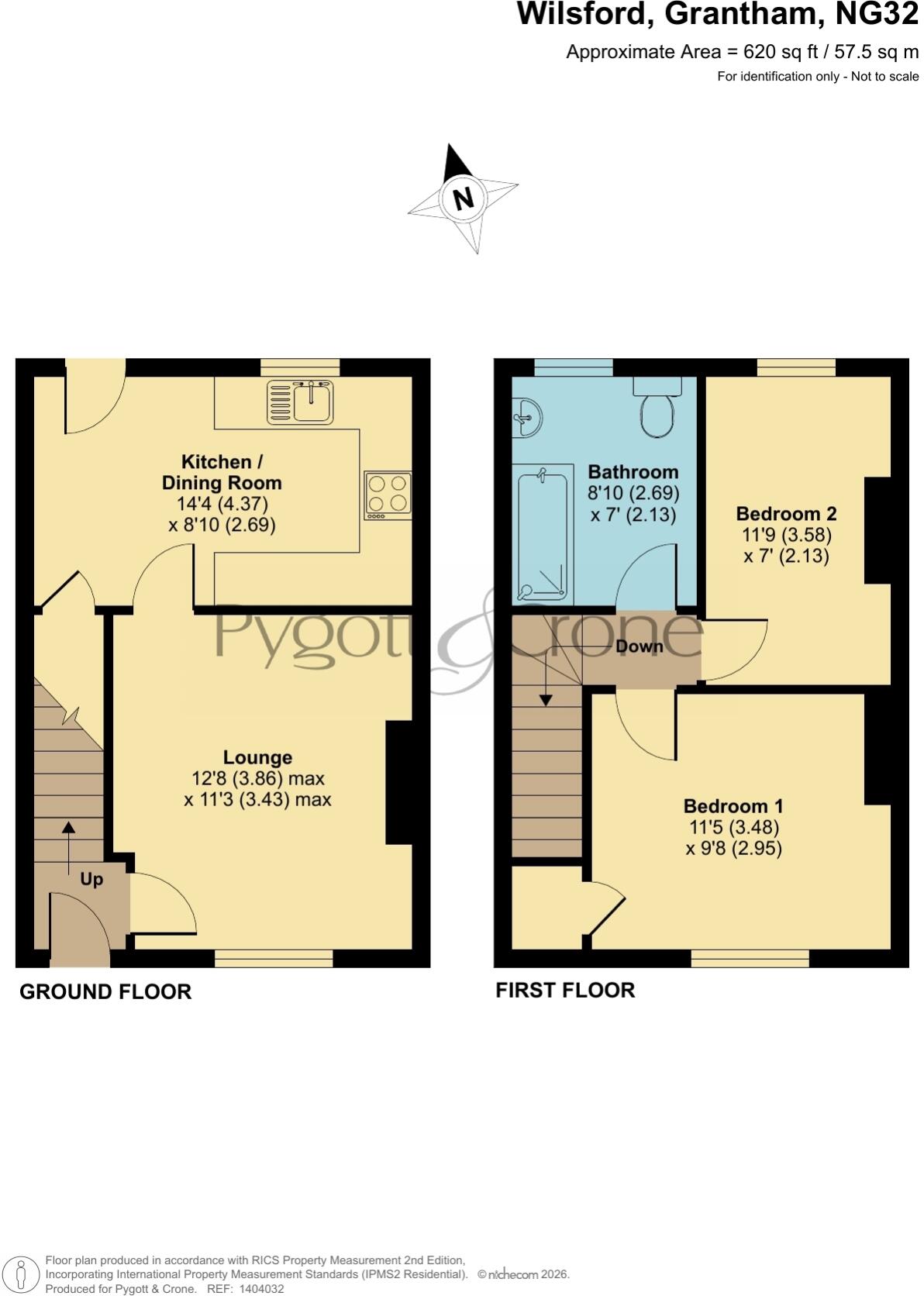Main Street, Wilsford, Grantham, Lincolnshire, NG32 floorplan