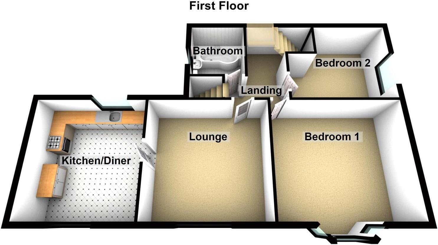 James Terrace, Wallsend floorplan