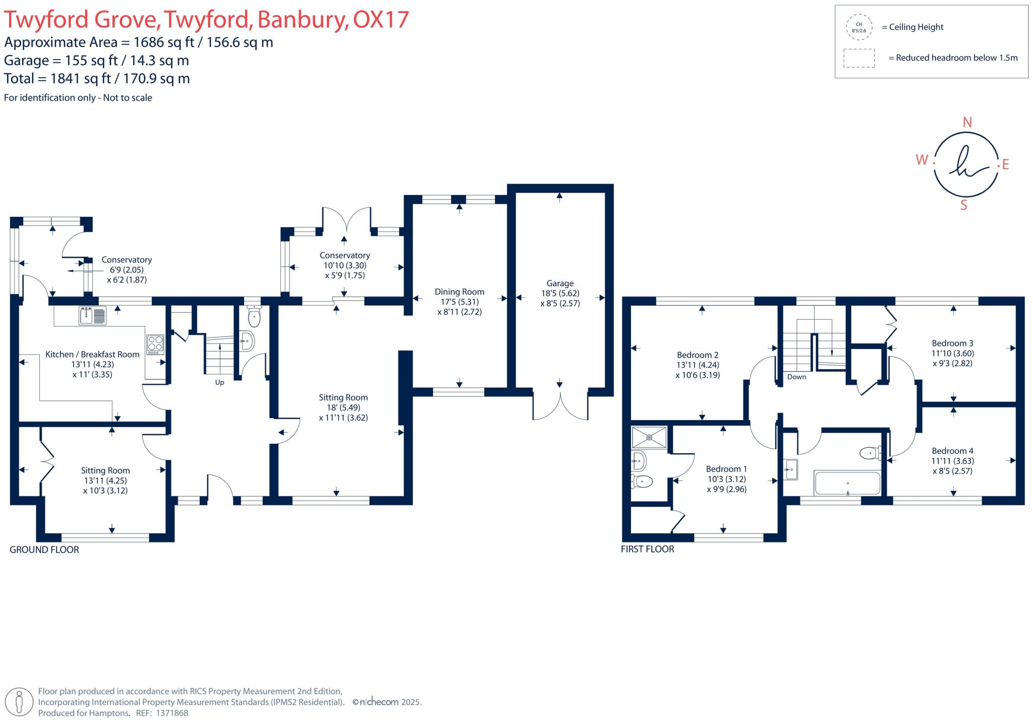 Twyford Grove, Twyford, OX17 floorplan