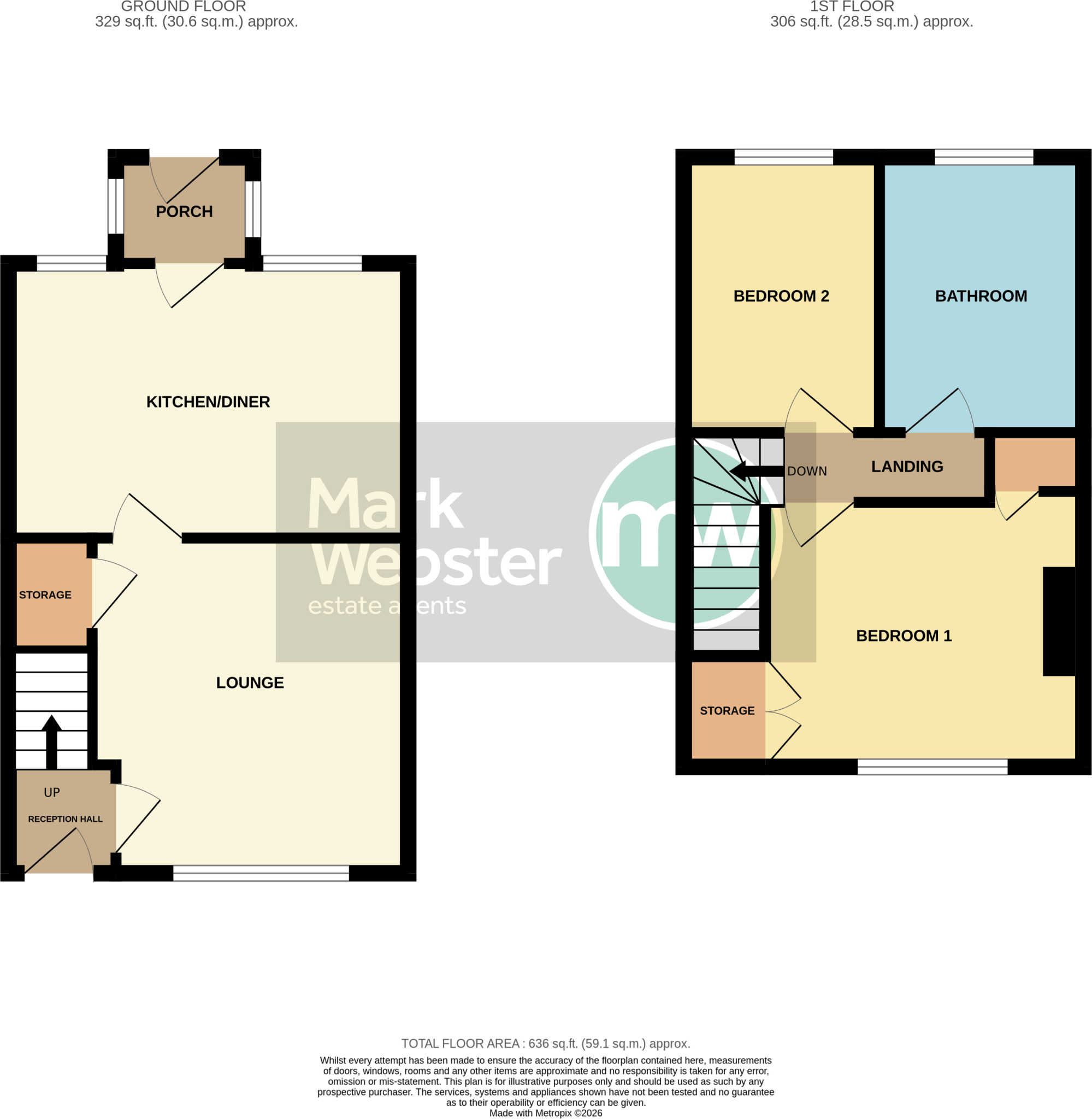 Grove Road, Atherstone floorplan