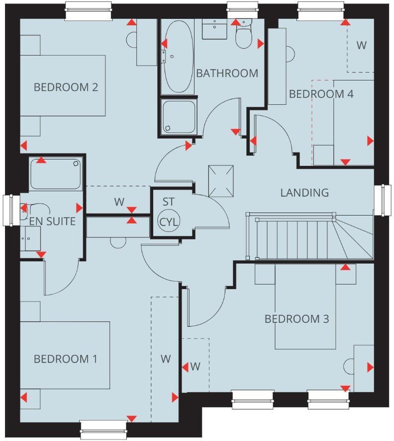 Perch Avenue, Stapeley, Nantwich floorplan