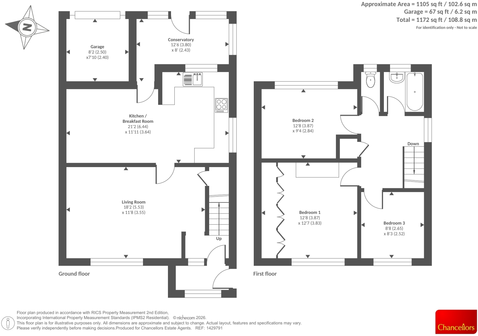 Beaulieu Gardens, Blackwater, Camberley floorplan