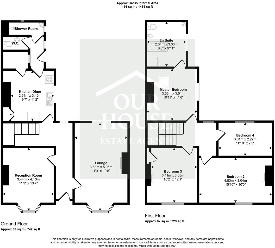 Wilton Terrace, Hornsea floorplan
