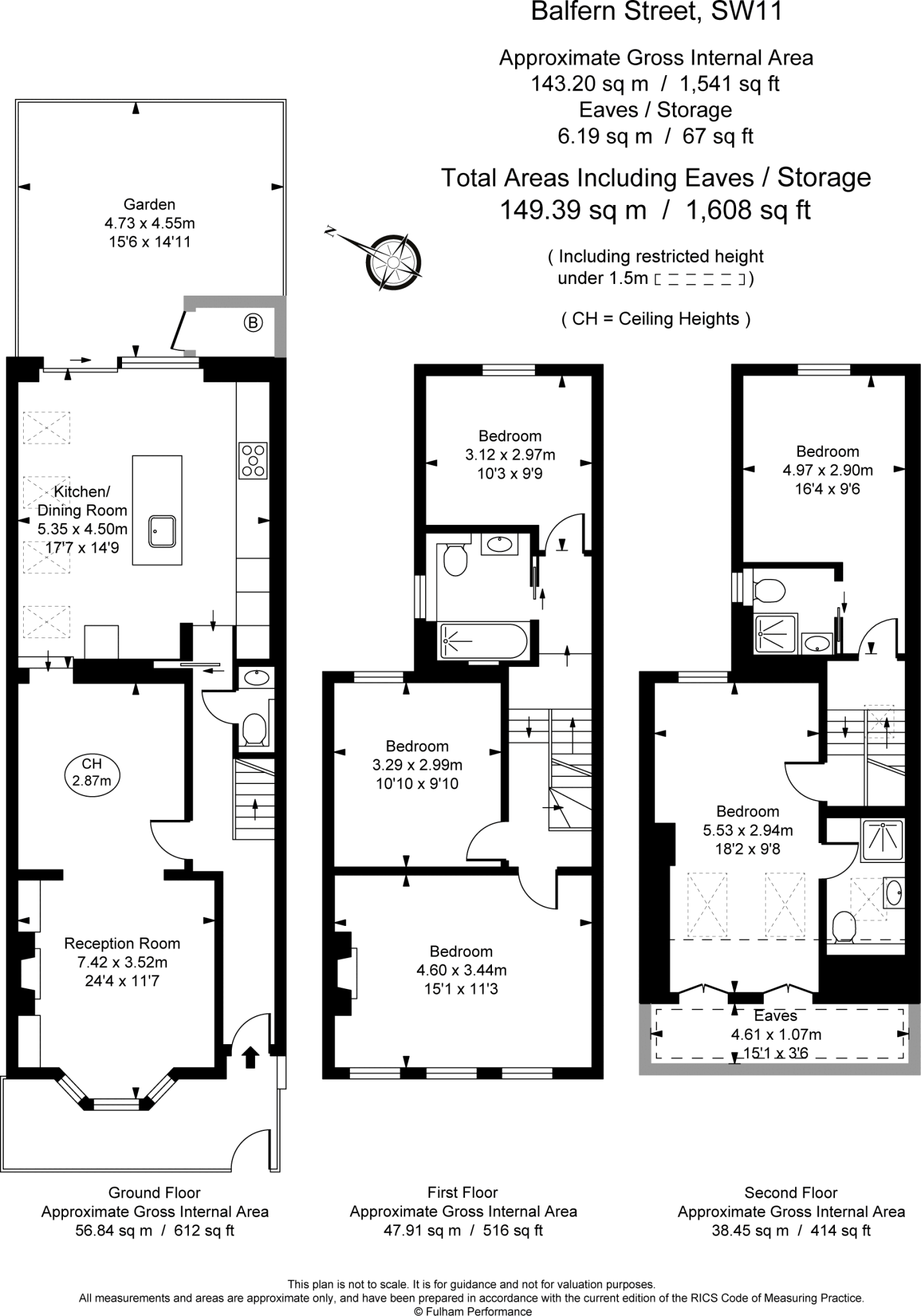 Balfern Street, London, SW11 floorplan