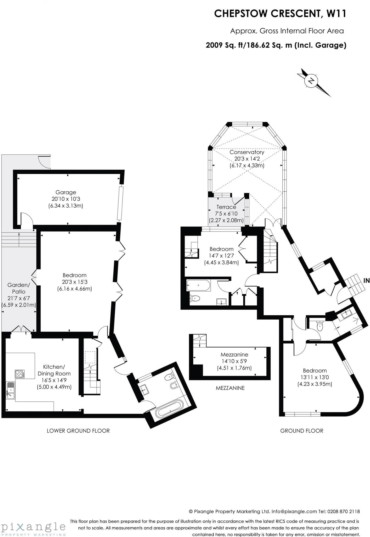 g1, 2 Chepstow Cres, London W11 3EB, UK floorplan
