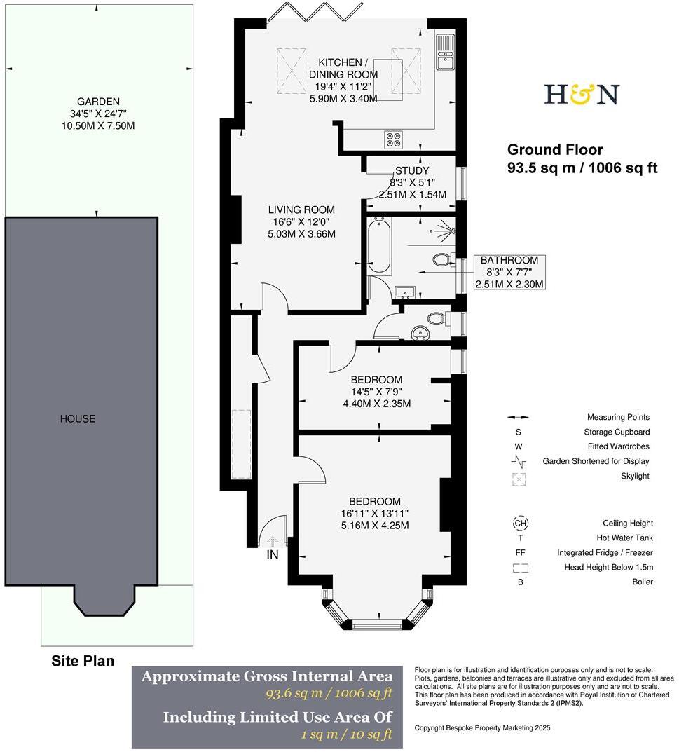 Lawrence Road, Hove floorplan