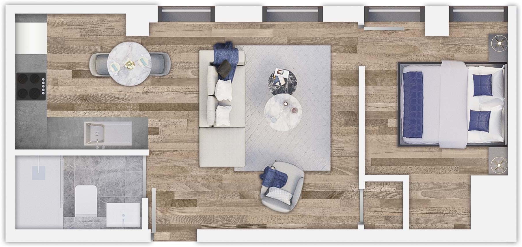 Fully Managed London High Yield Property – 5% Rental Yields | Hands Off Investment Opportunity floorplan