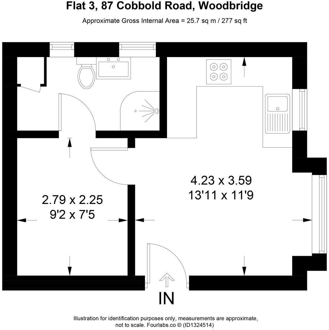 Woodbridge, Suffolk floorplan