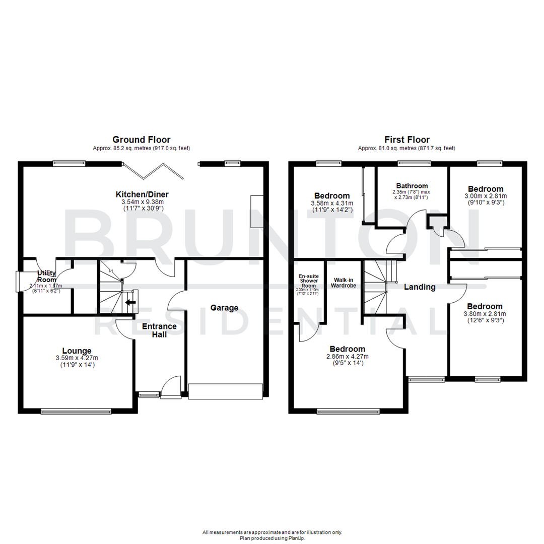 Holly Way, Ellington, NE61 floorplan