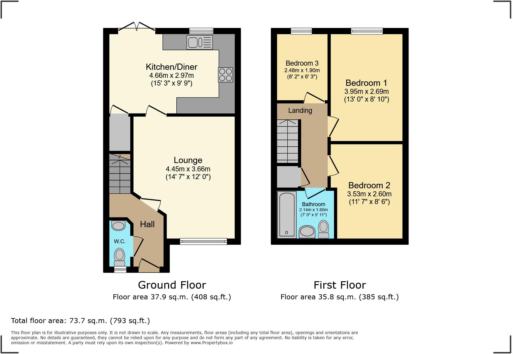 Harland Road, Lincoln floorplan