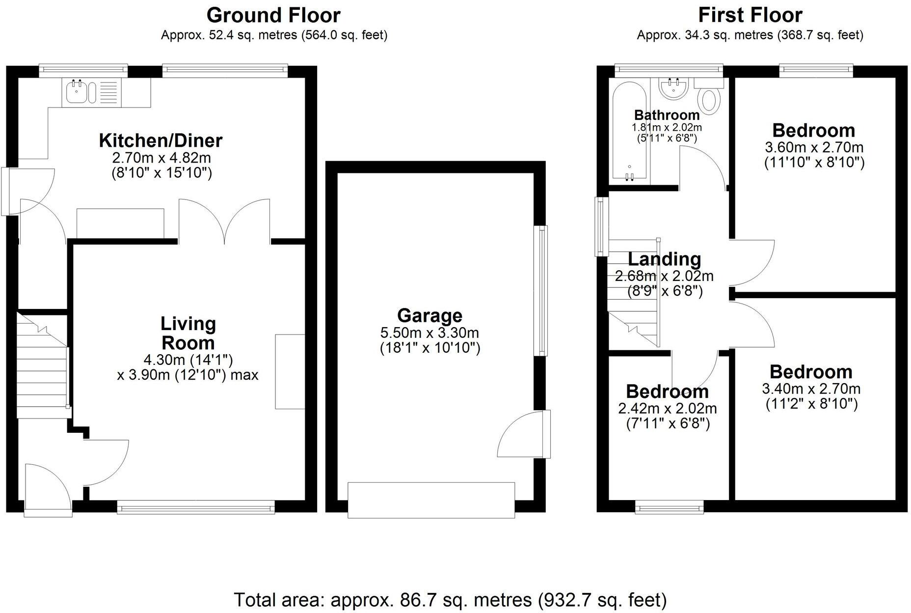 Marsh House Lane, Darwen, BB3 floorplan
