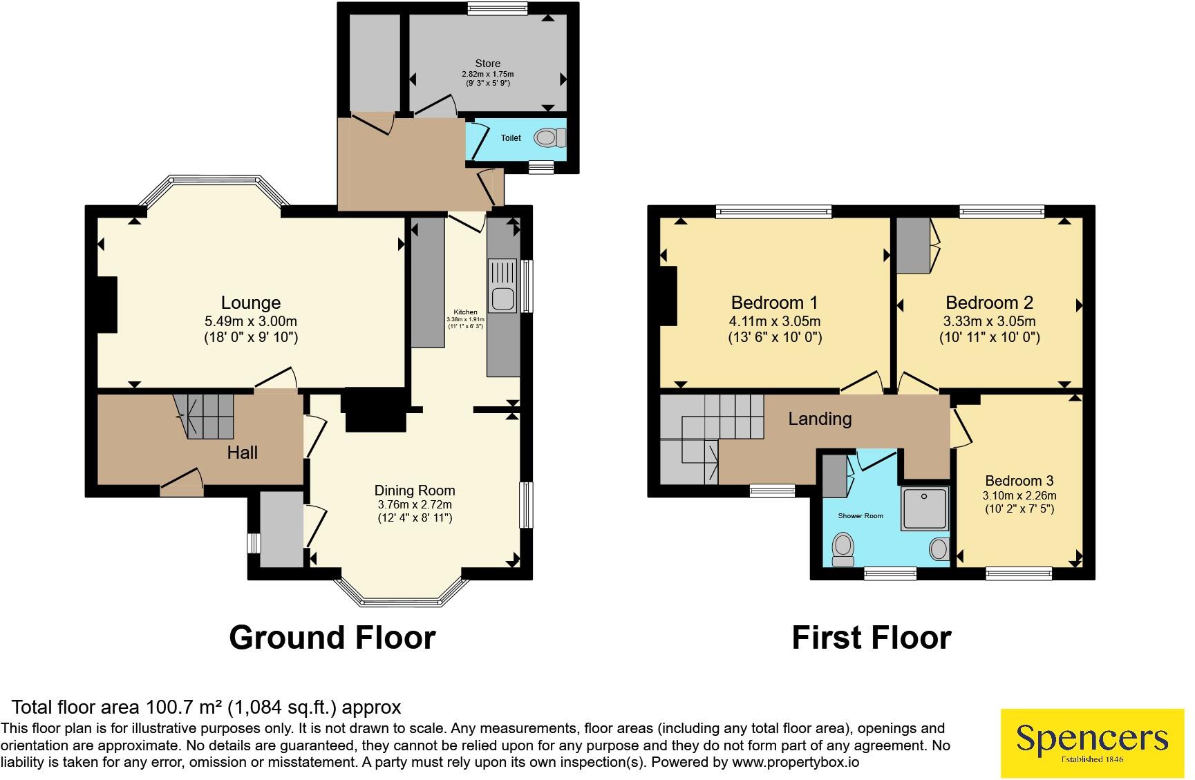 Owston Drive, Wigston, Leicestershire, LE18 floorplan
