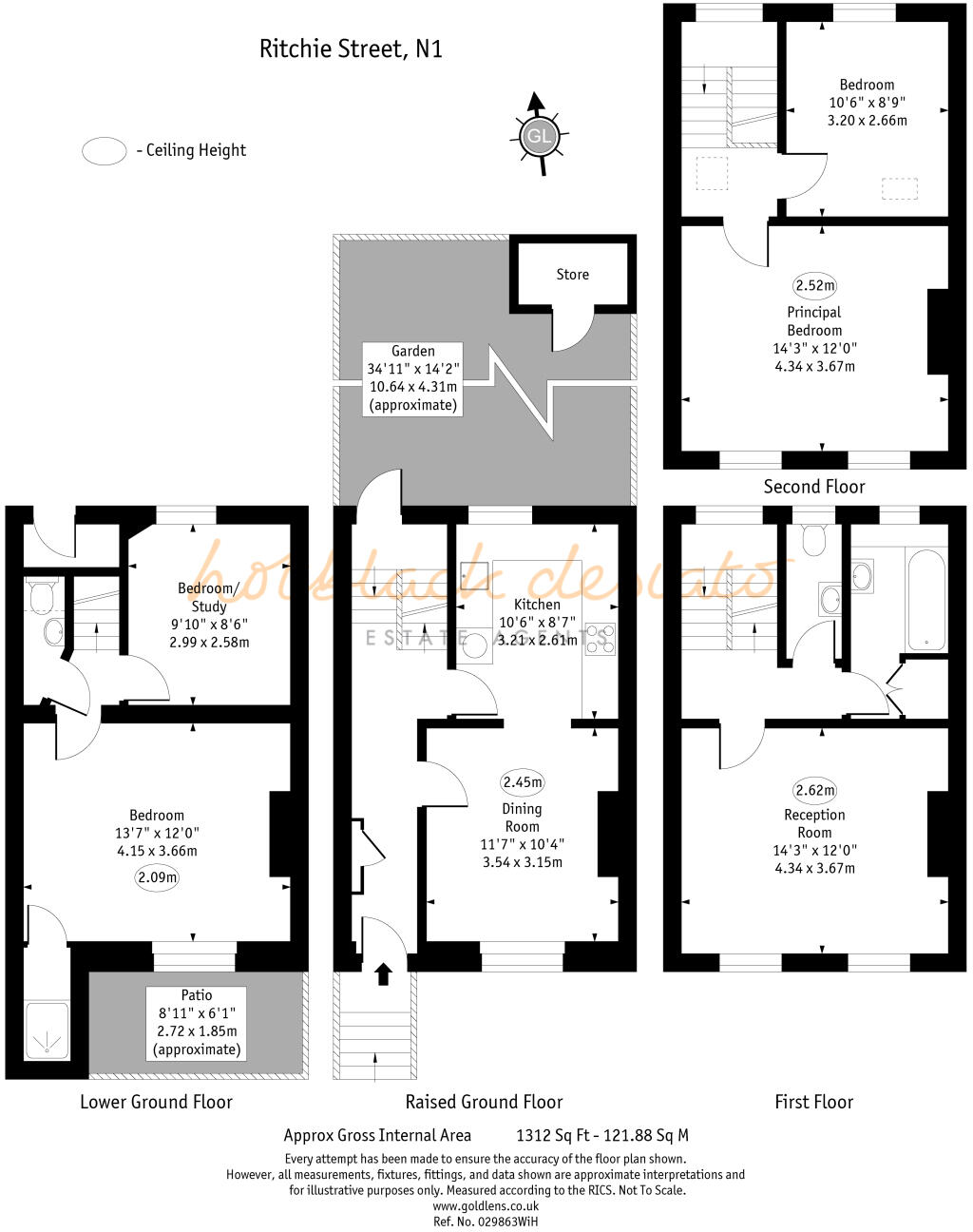 Ritchie Street, London, N1 floorplan