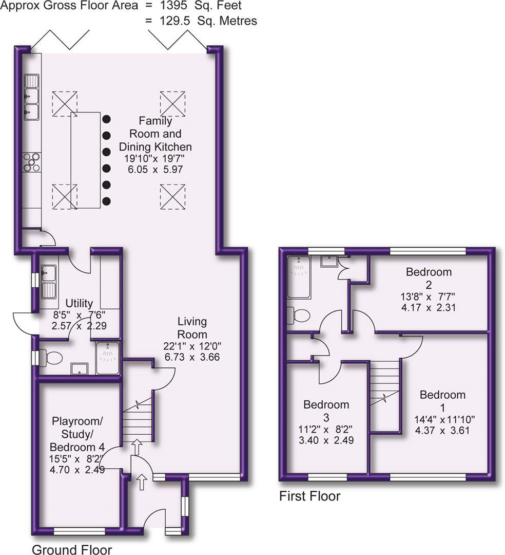 Briony Avenue, Hale floorplan
