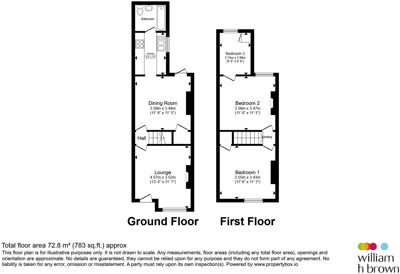 Muriel Road, Norwich floorplan
