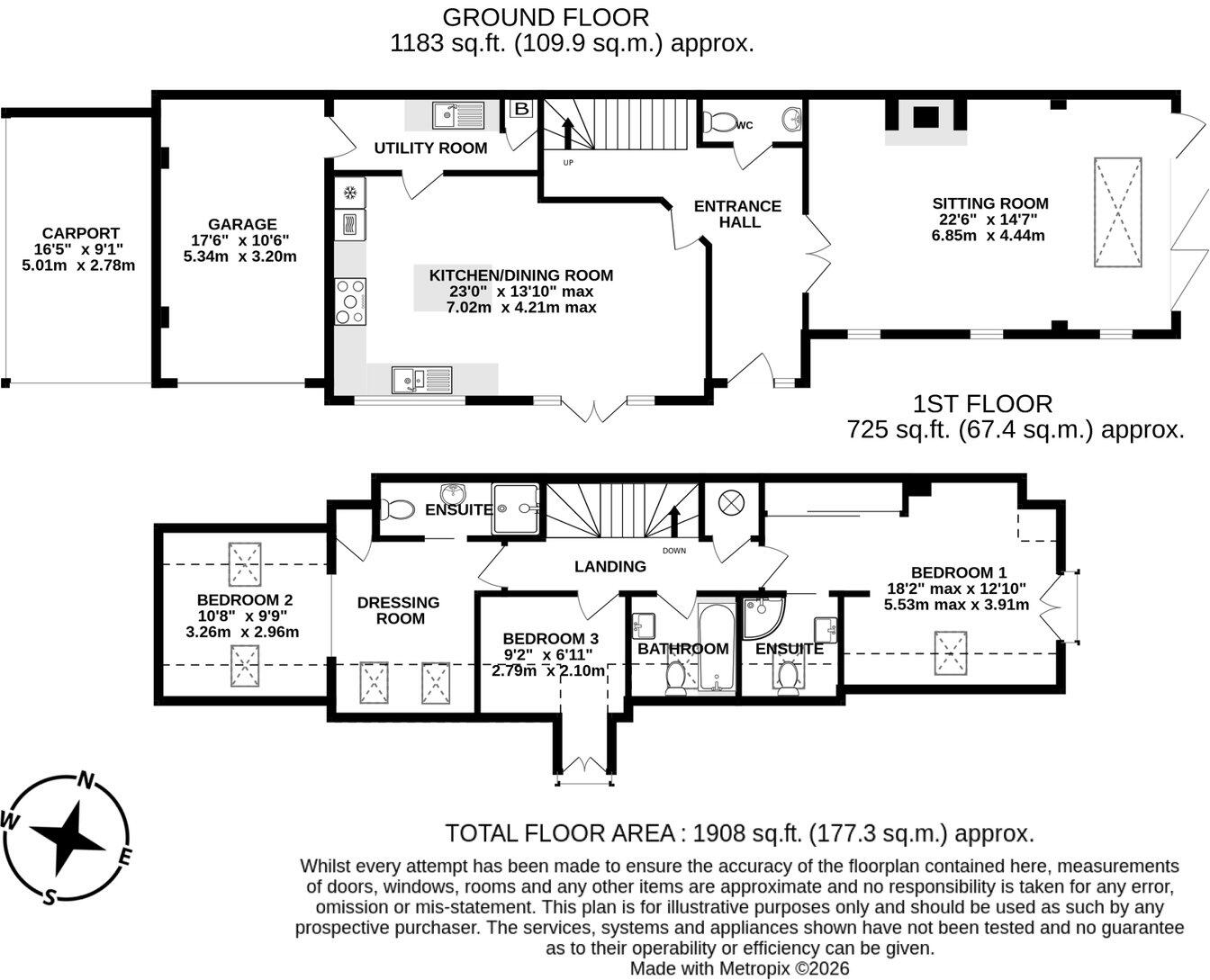 Stiles Yard, West Street, Alresford floorplan