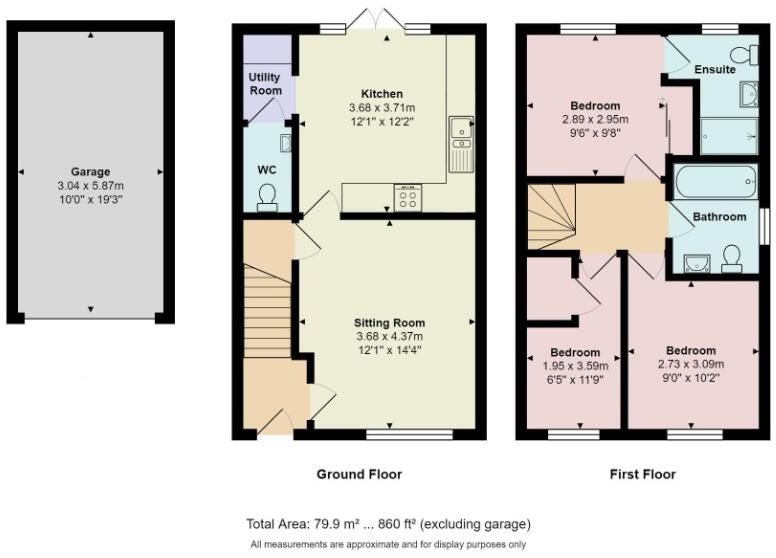 Stocks Lane, Winslow floorplan