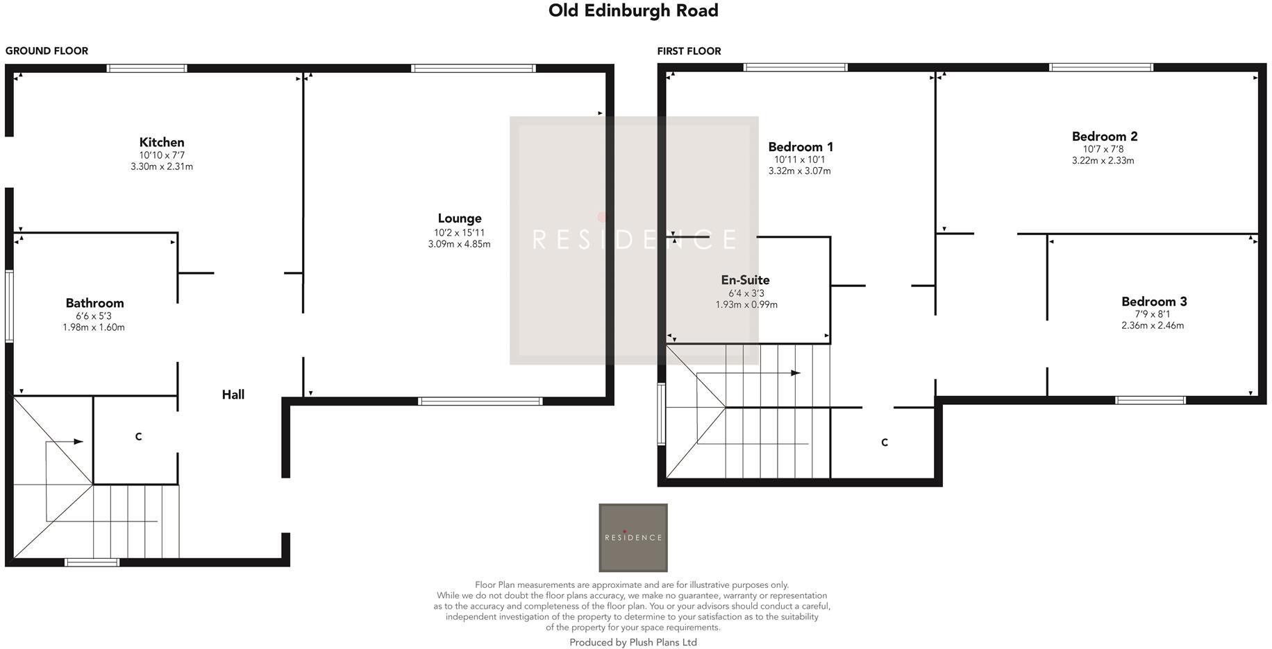 Old Edinburgh Road, Uddingston, Glasgow floorplan