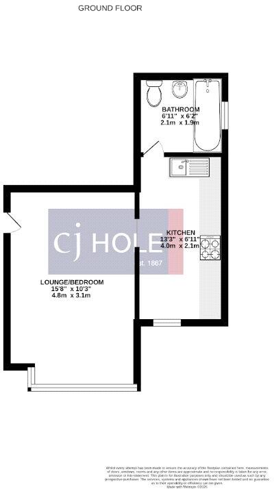 Berry Lane, Horfield, Bristol, BS7 floorplan