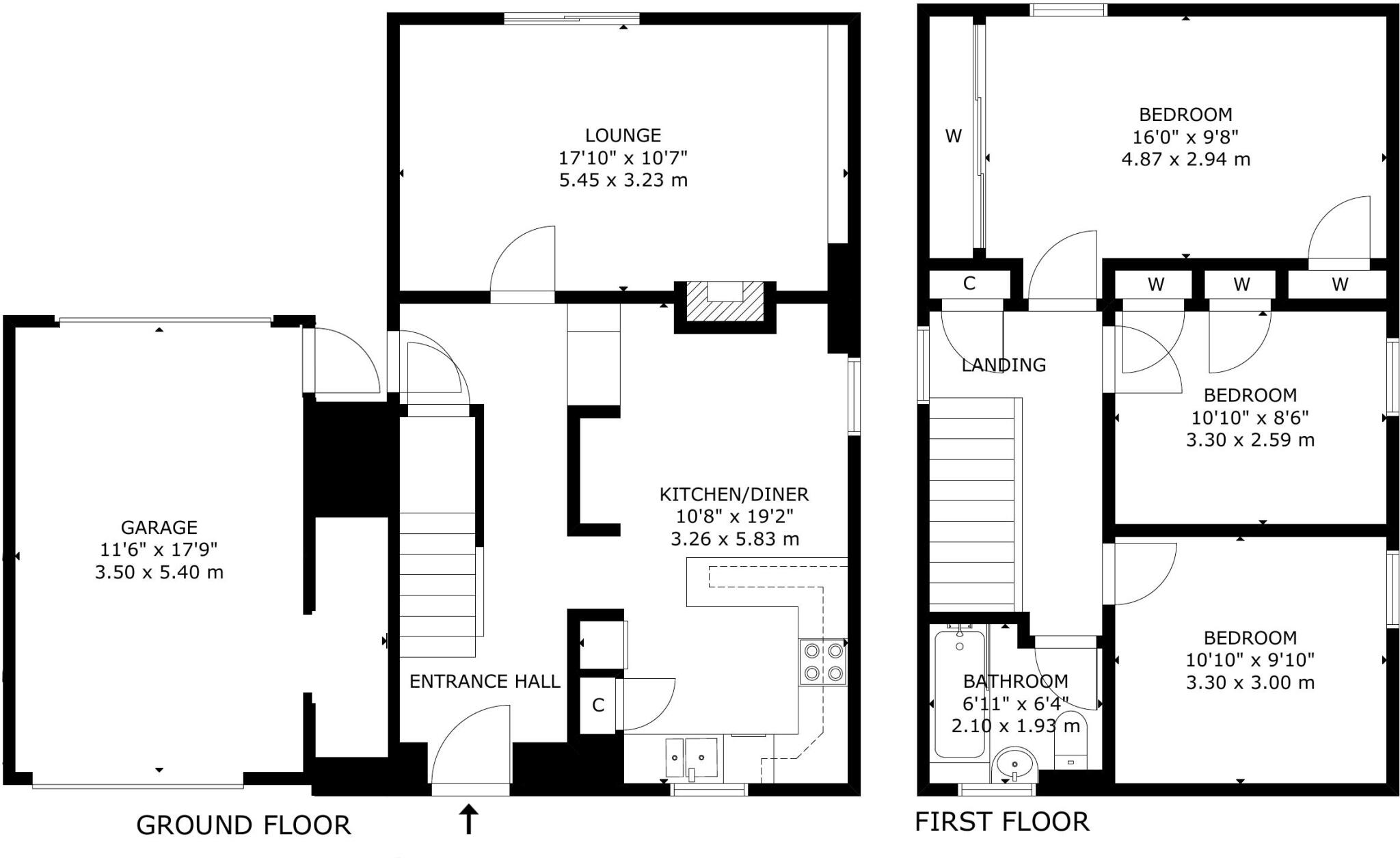 Dunvegan, 3 Polson Gardens, Tranent, East Lothian, EH33 floorplan