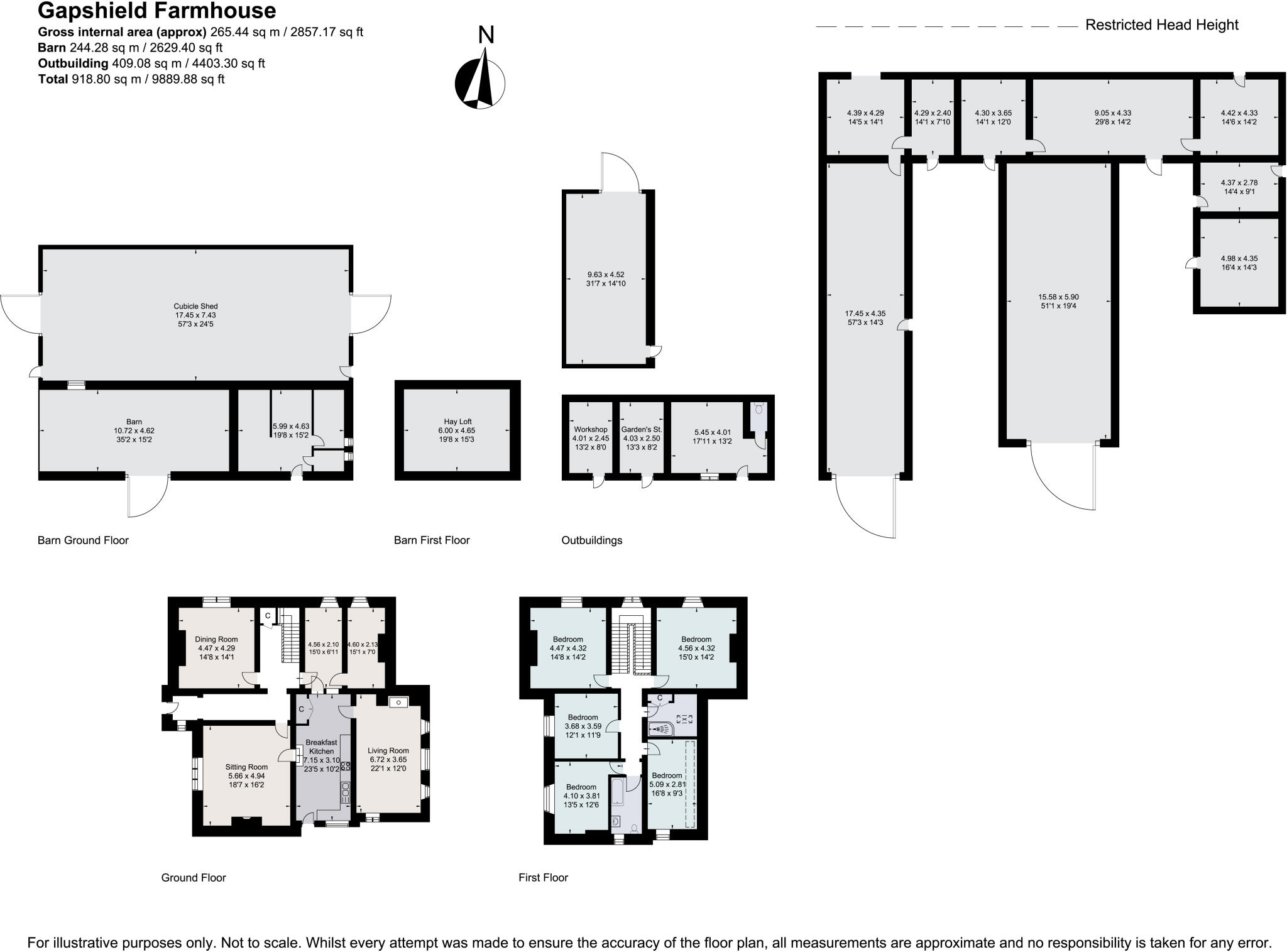 Gapshield, Brampton, Northumberland, CA8 floorplan