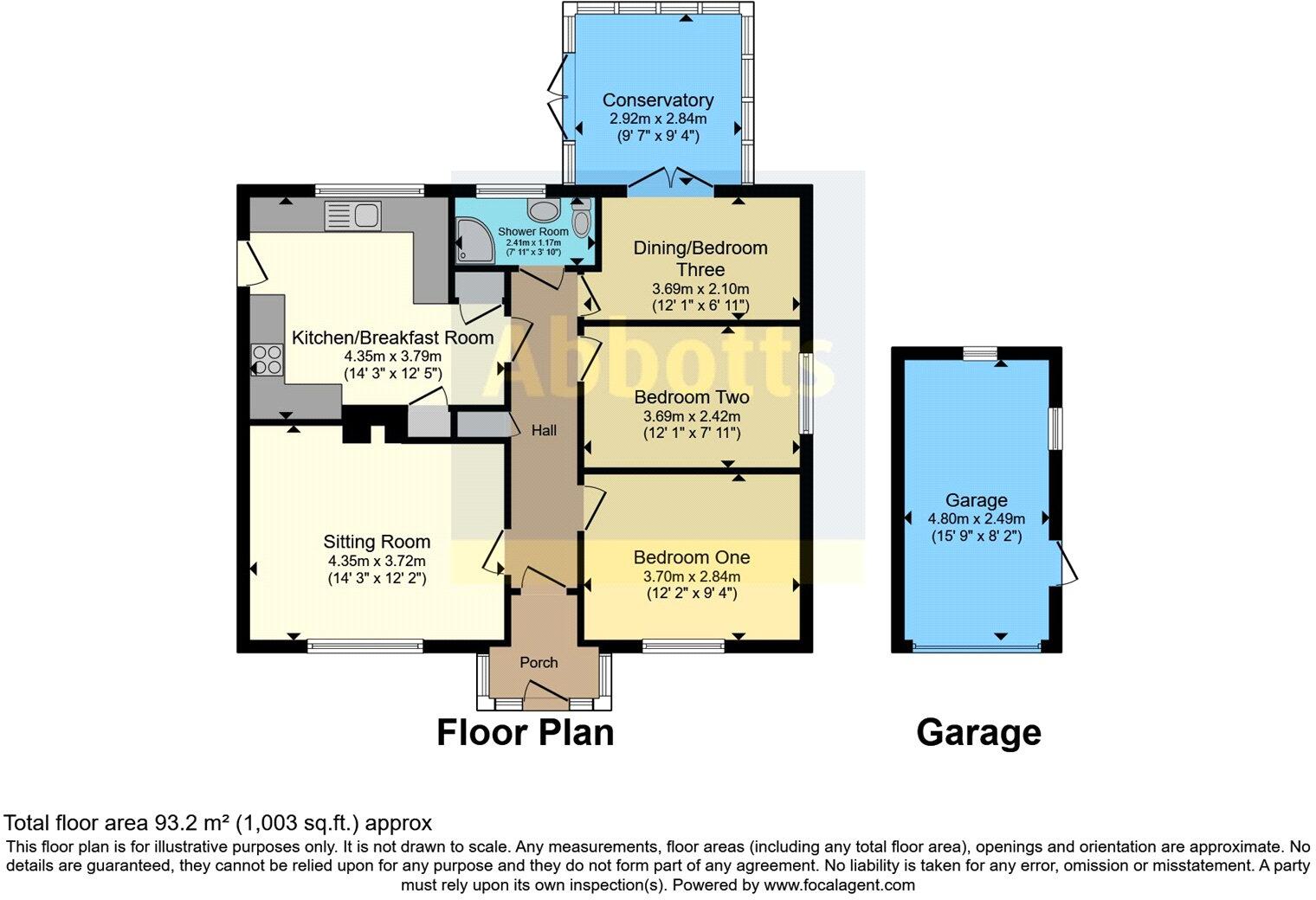 Ellough Road, Beccles, Suffolk, NR34 floorplan