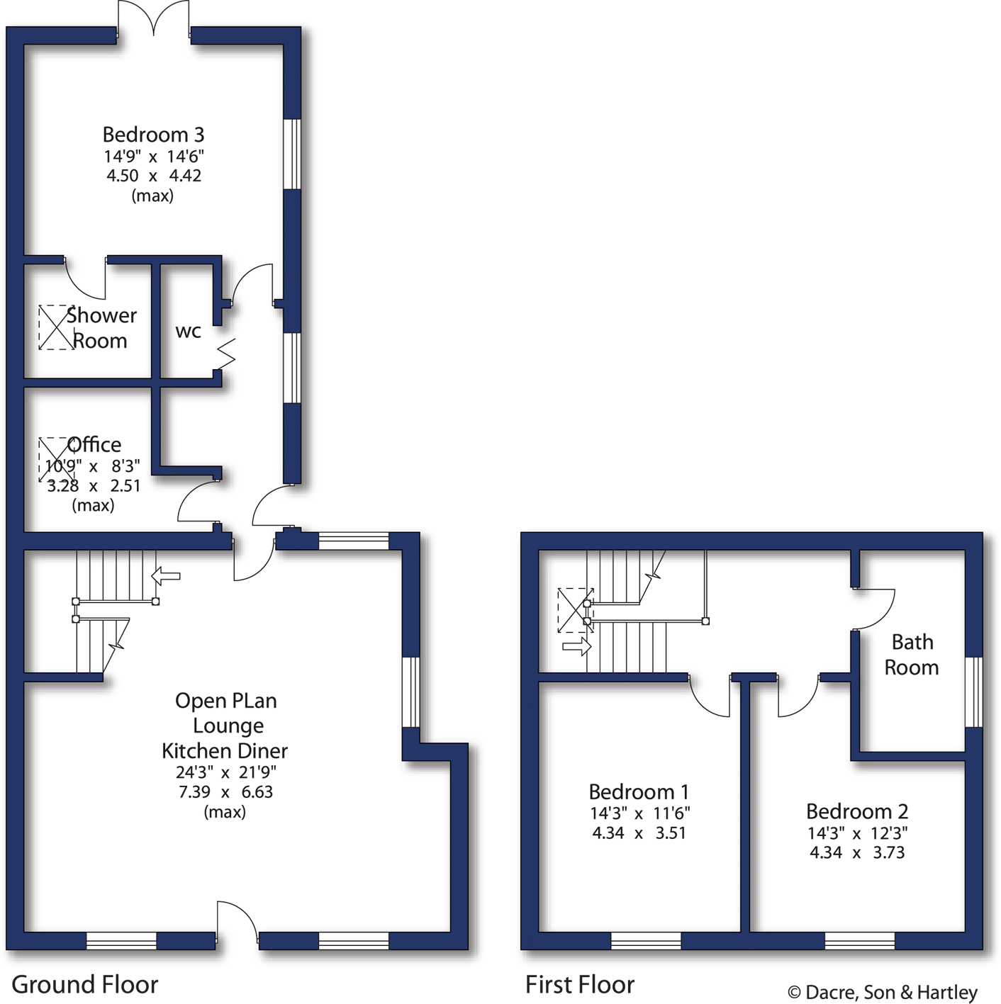 Park Lane, Barlow, Selby, North Yorkshire, YO8 floorplan