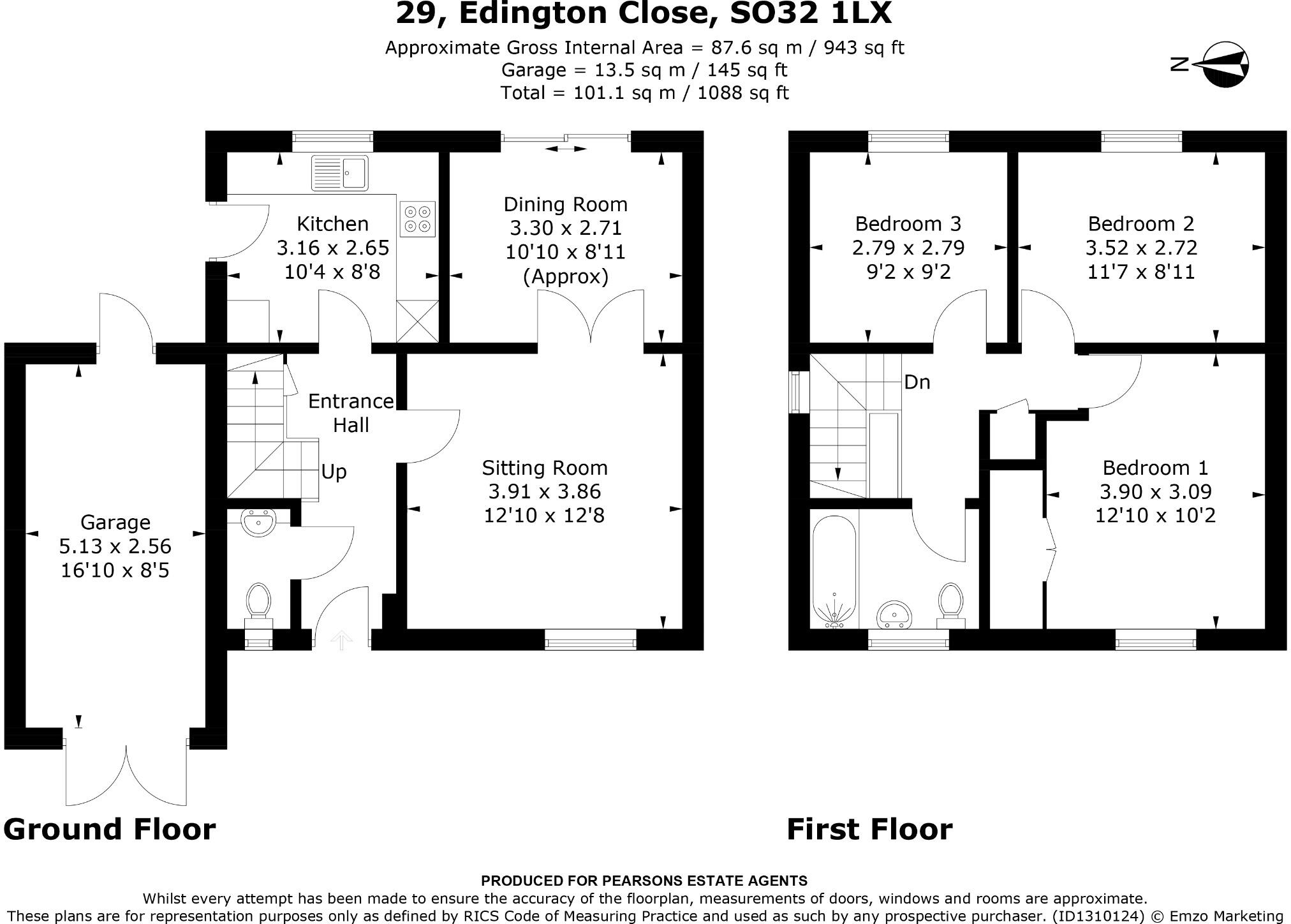 Bishop's Waltham floorplan