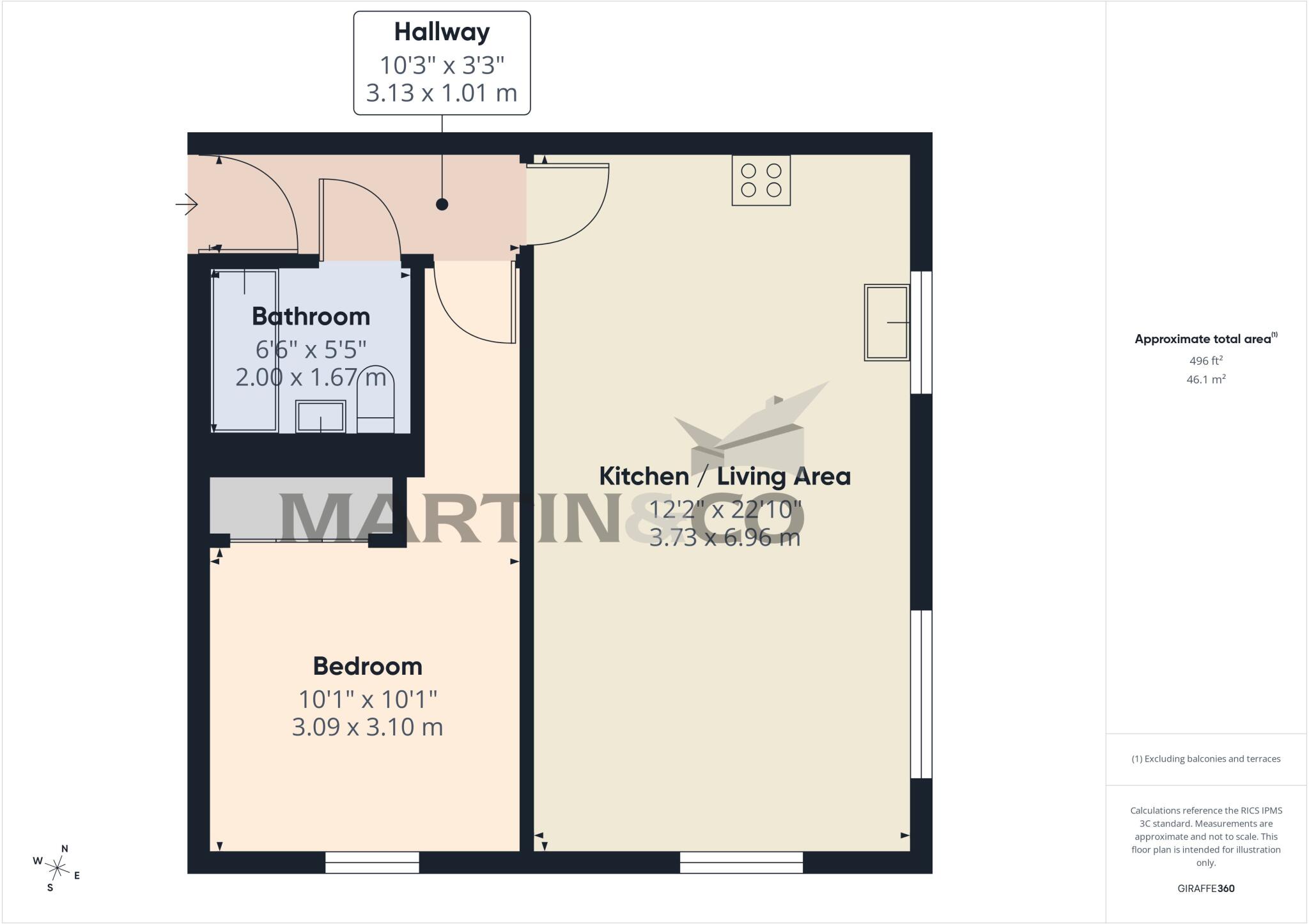 Spire Close, Titchfield Common floorplan