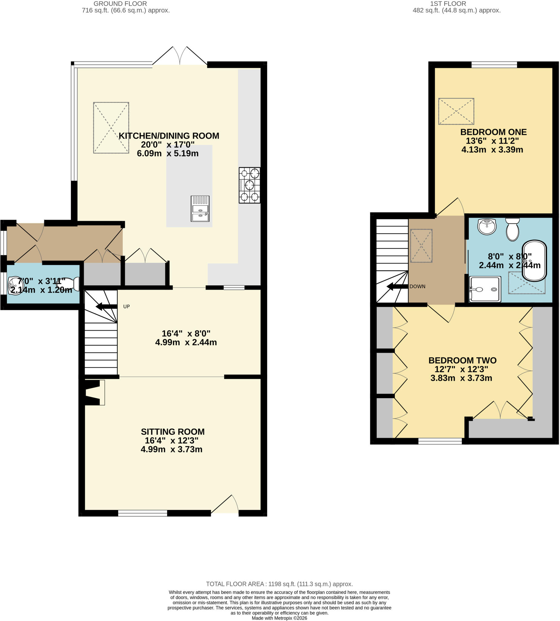 Elstow, Church Road, Blundeston, Suffolk floorplan