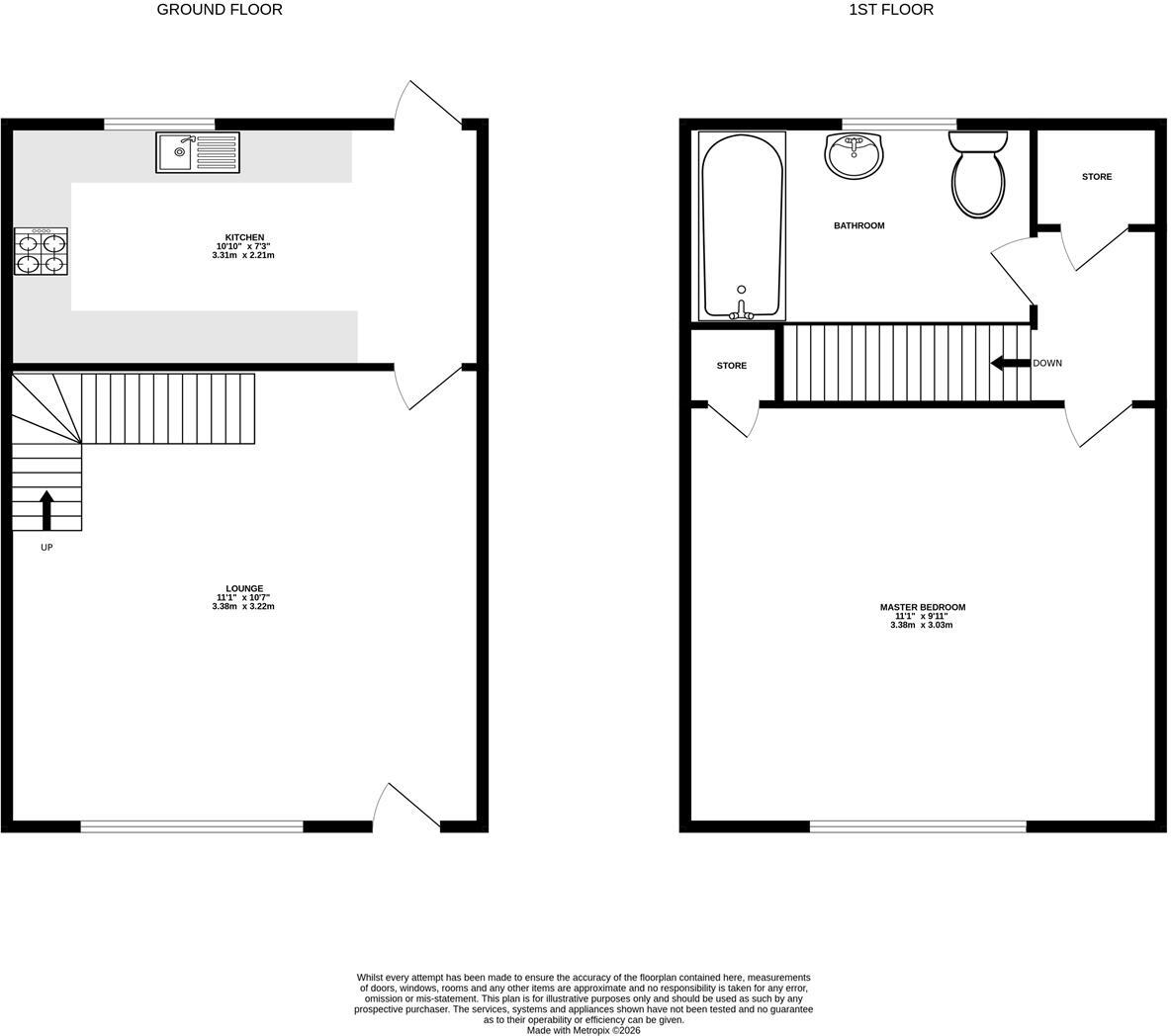 Acer Avenue, Hayes floorplan