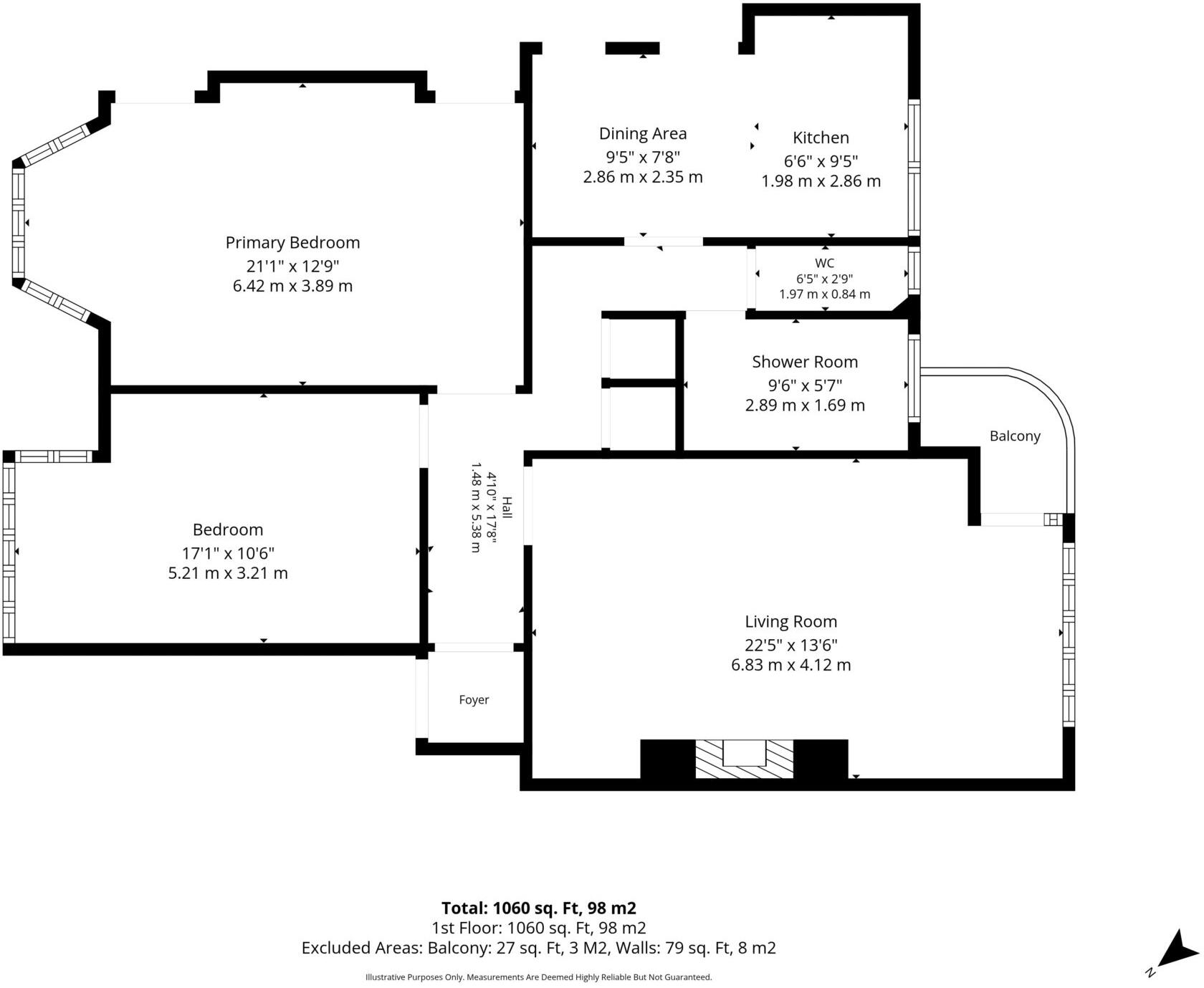 28 Kelvin Court, Glasgow, G12 0AD floorplan